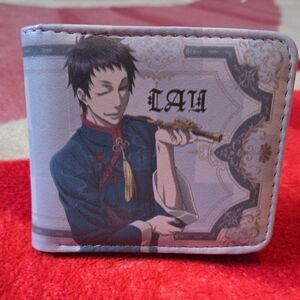 New black butler anime manga leather wallet